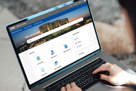 Now live: UTSW Service Center portal for your service request needs and more