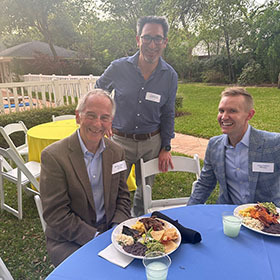 Michael Welsh Visits UT Southwestern