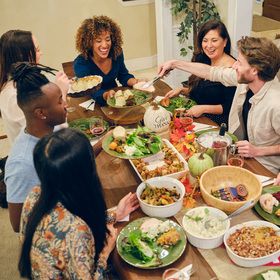 Think healthy at holiday meals: Don’t overfill your plate or stomach
