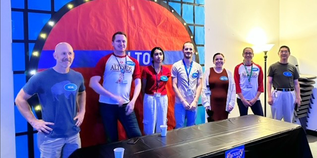 Faculty Feud participants