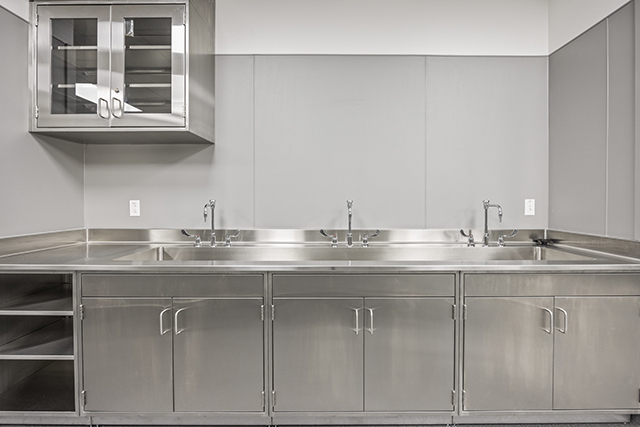 The new, state-of-the-art, anatomy laboratory