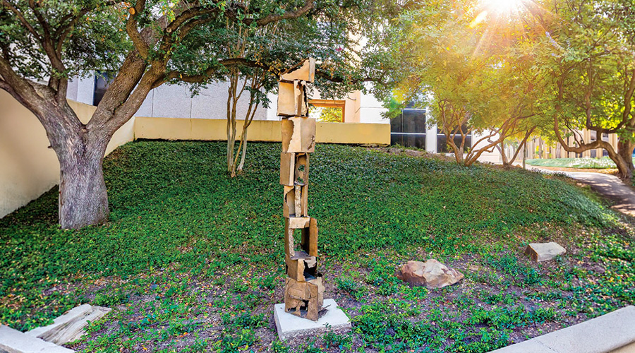 Outdoor statue.
