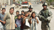Steven Saracino (far right), Quality Assurance Coordinator, Materials Management, Clements University Hospital. Army (2006)
