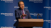 Yu-Guang He, M.D., Professor of Ophthalmology, received a Patient and Family Recognition Award. “This award is so meaningful because it comes from my patients, from their families, and from the people who matter the most to me. I’m very grateful,” Dr. He said.