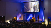 The audience watches a video introducing Mr.&nbsp;Lopez, whose job includes installing, maintaining, and repairing heating and cooling systems.