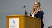 Ms.&nbsp;Landon, humble in accepting her honor, tells the audience it takes a team to achieve success. &ldquo;It&rsquo;s all made possible by nurses, providers, operational teams, and countless other partners across UT&nbsp;Southwestern,&rdquo; she said.