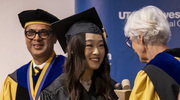 The Excellence for Impact Award is presented to Carol Xu, M.P.H.