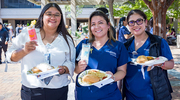 Tasty Cuban sandwiches are a massive hit at the event.