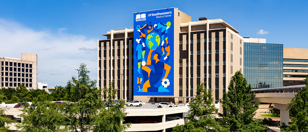 FIFA mural banner