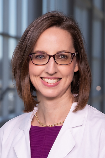 Dr. Emily Adhikari headshot