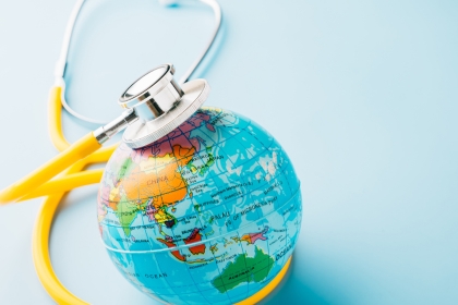 photo of a globe