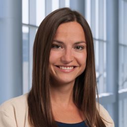 Headshot of Samantha Stamper, M.D., M.Ed.