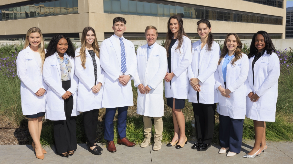 group of 1st year dermatology residents