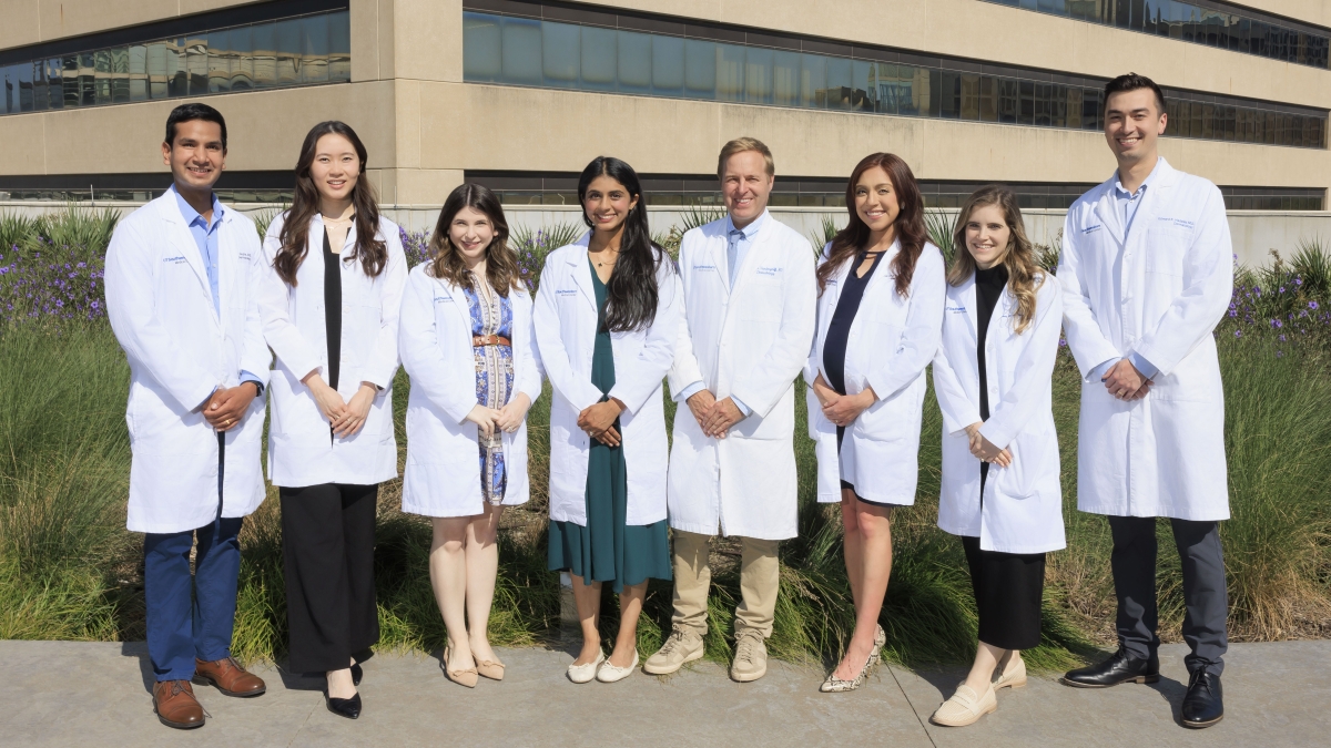 group of 3rd year dermatology residents