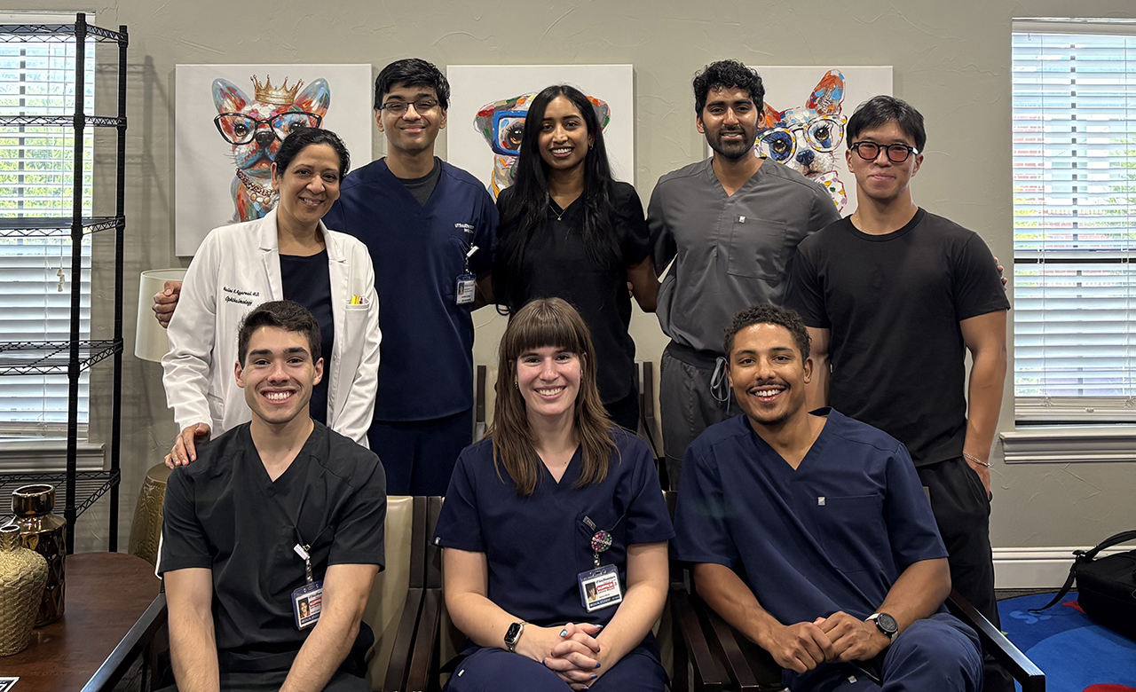 Agape Ophthalmology operations team