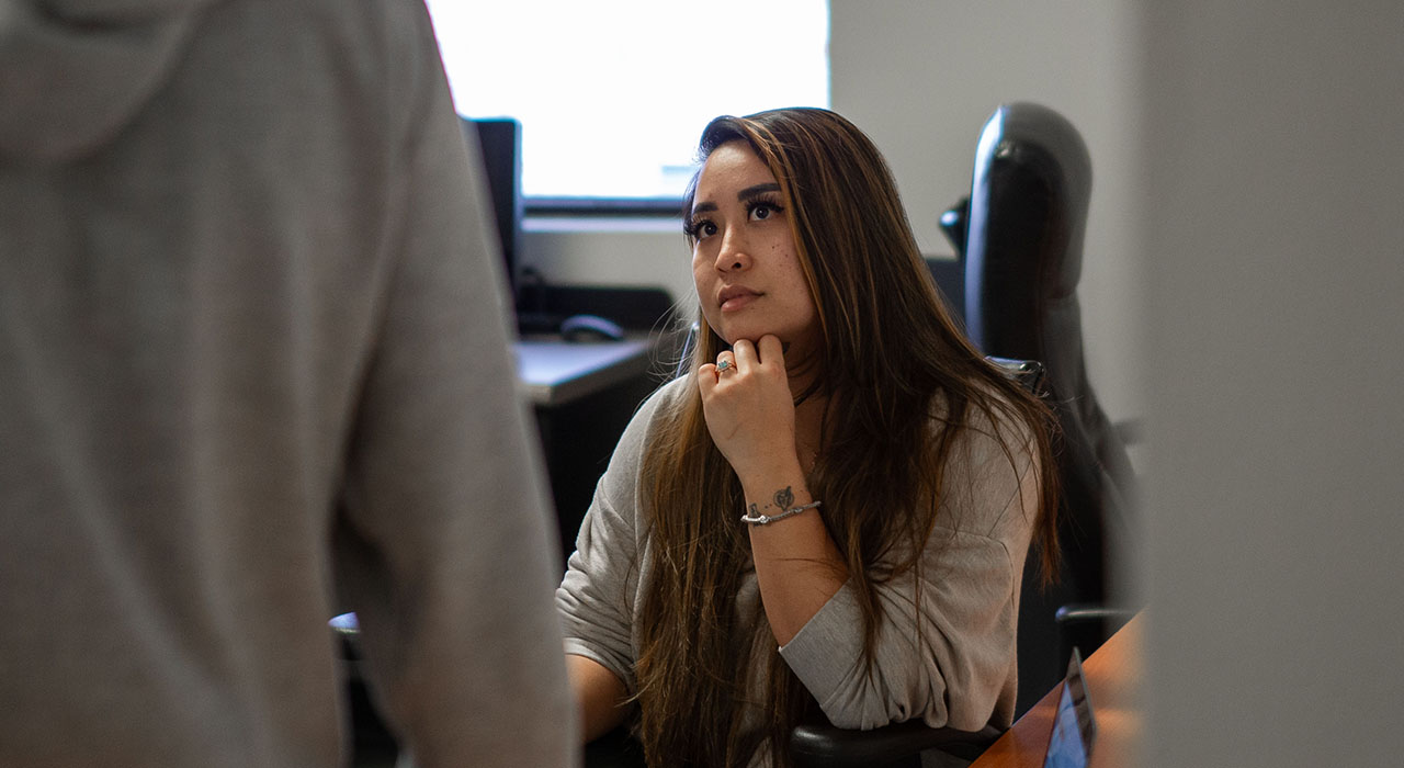 Med student volunteer at the Smoking Cessation Clinic