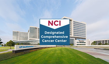 Clements Hospital with NCI designation badge