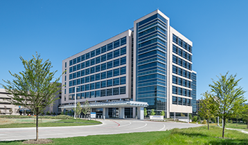 exterior of the Cancer Care Outpatient building