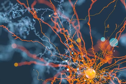 abstract illustration of neurons