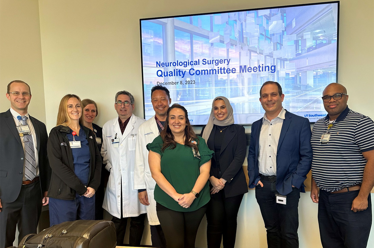 Department of Neurological Surgery Quality Committee Meeting