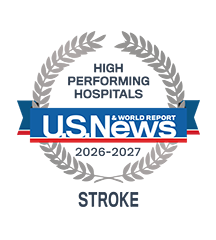 U.S. News & World Report High Performing Hospitals for Stroke