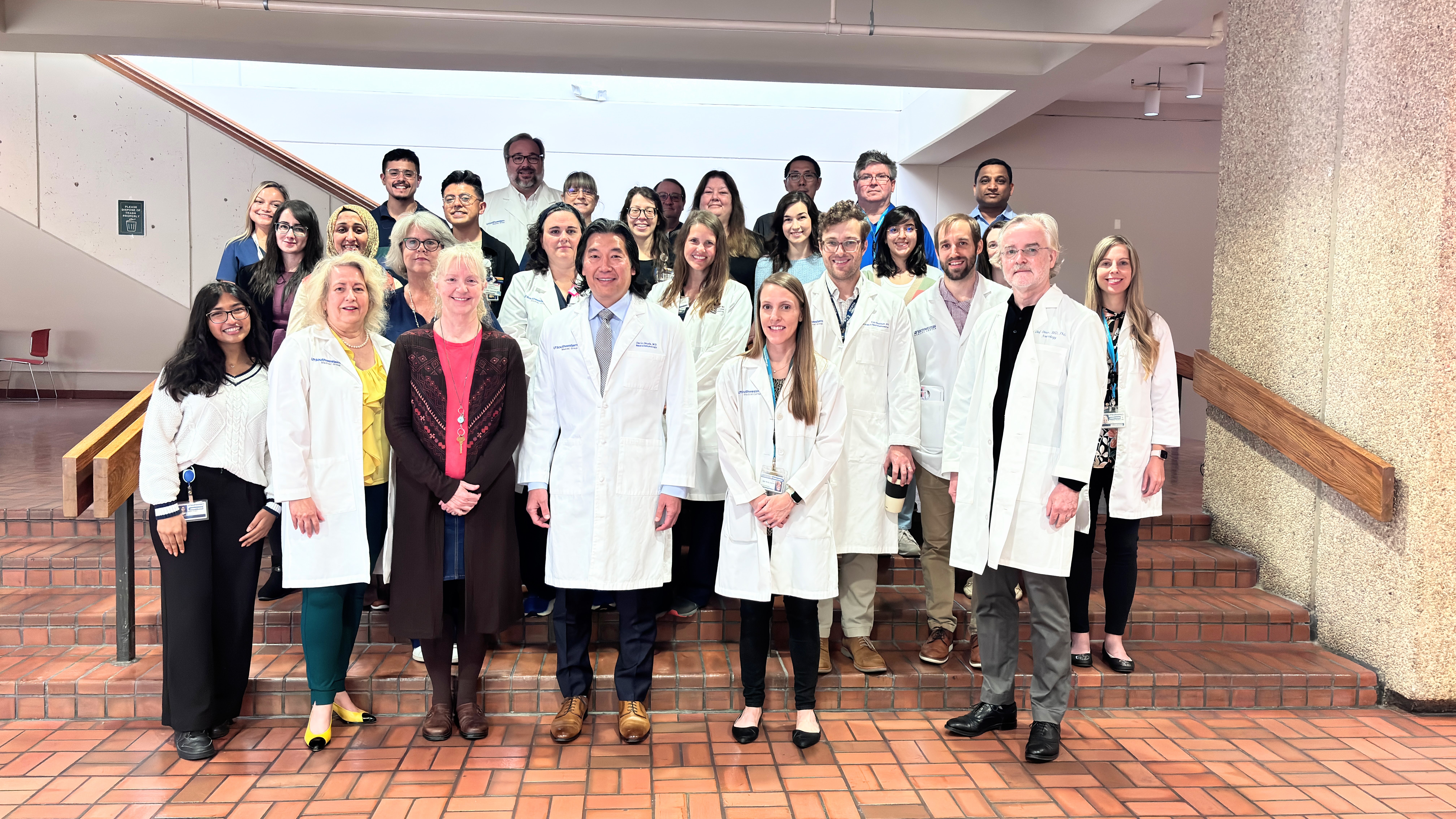 A group photo of the MS & Neuroimmunology group
