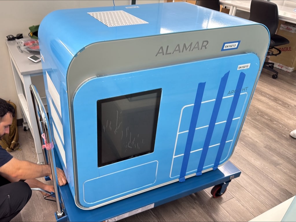 Alamar biomarker assay machine