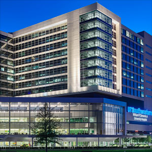Clements University Hospital exterior