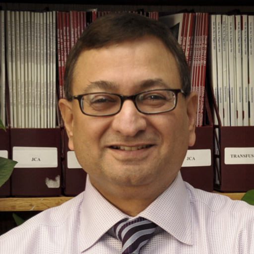 Dr. Ravi Sarode, Dr. Christopher Webb and Dr. Nicole De Simone