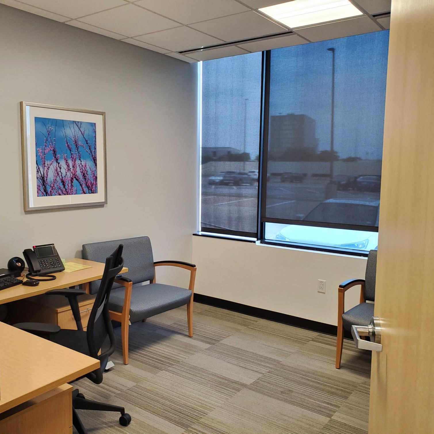 A room in the UT Southwestern Medical Center