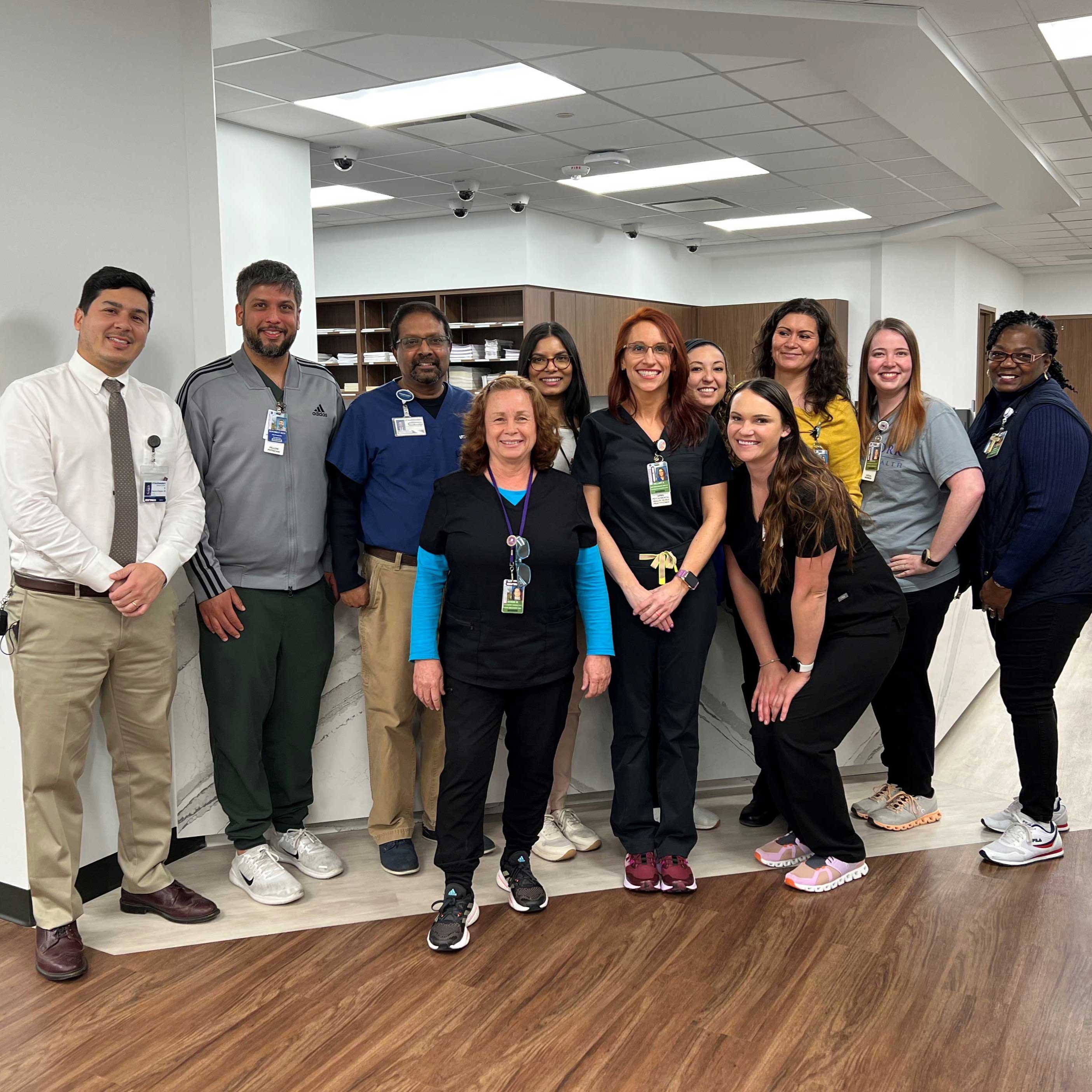 Fellows at the Moody Outpatient Center