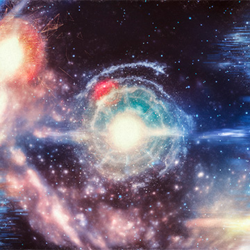A picture of big bang theory
