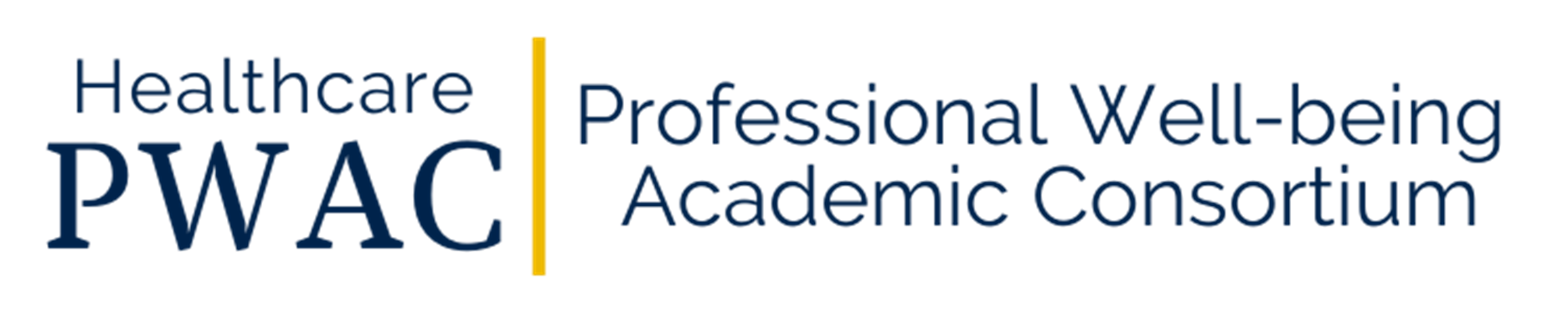 Healthcare PWAC, Professional Well-being Academic Consortium