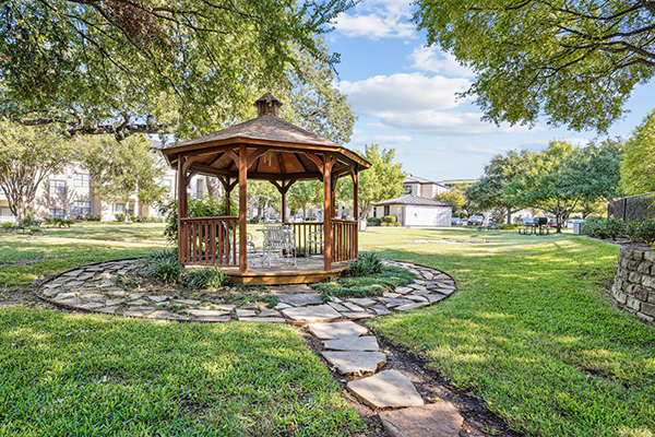Courtyard with Gazebo