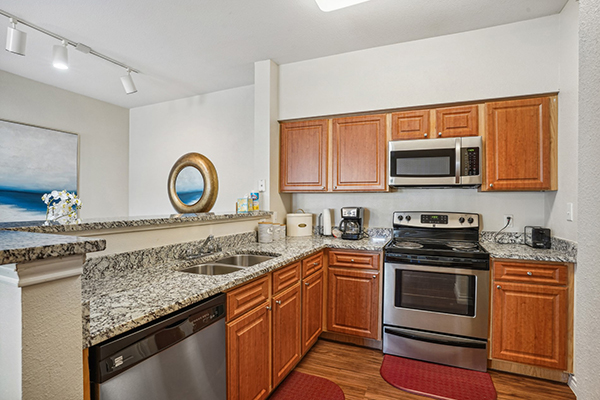 Interior Apartment Kitchen