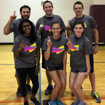 Championship dodgeball team