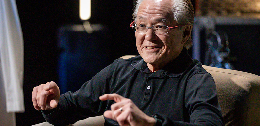 Dr. Takahashi responding in an interview