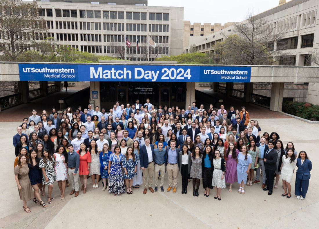 UT&nbsp;Southwestern students in the Class of 2024