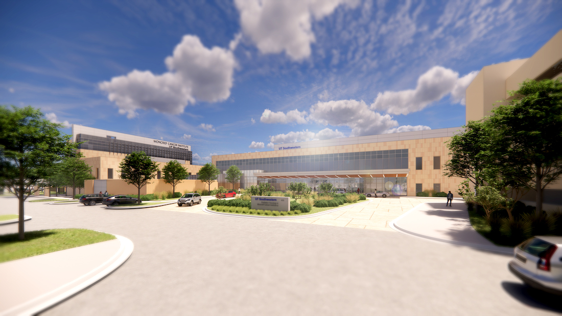 UT&nbsp;Southwestern plans to construct a two-story Radiation Oncology facility adjacent to the Moncrief Cancer Institute in Fort Worth. 