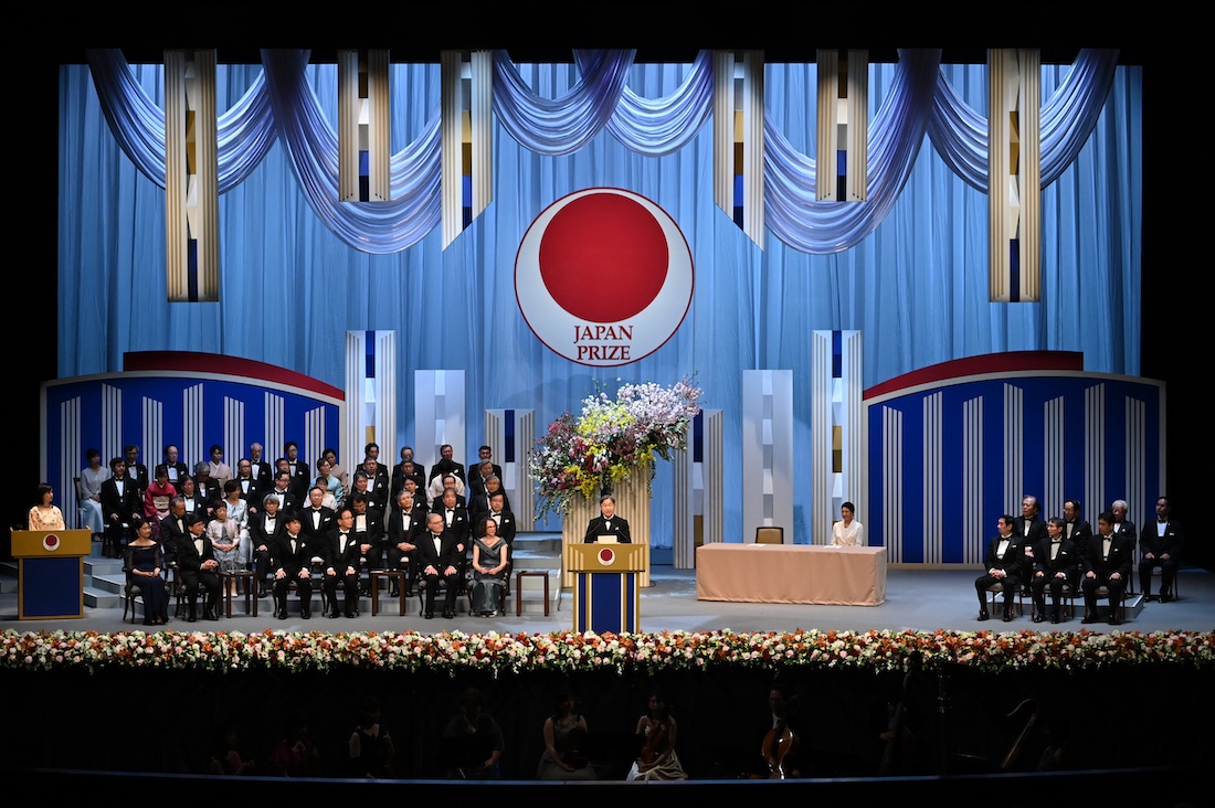 The Japan Prize in Life Sciences was presented to Dr. Chen