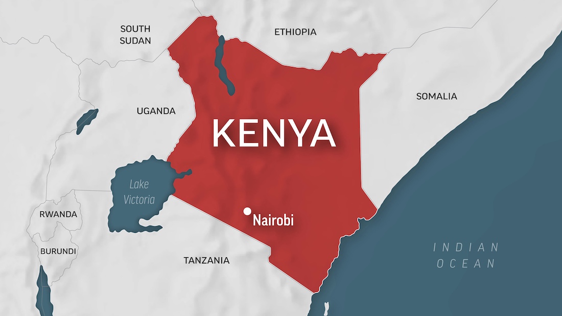 Map of Kenya