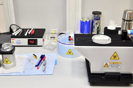 Photo of the Autogrid-workstation