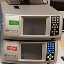 A picture of the Wyatt Technologies MALS instrumentation