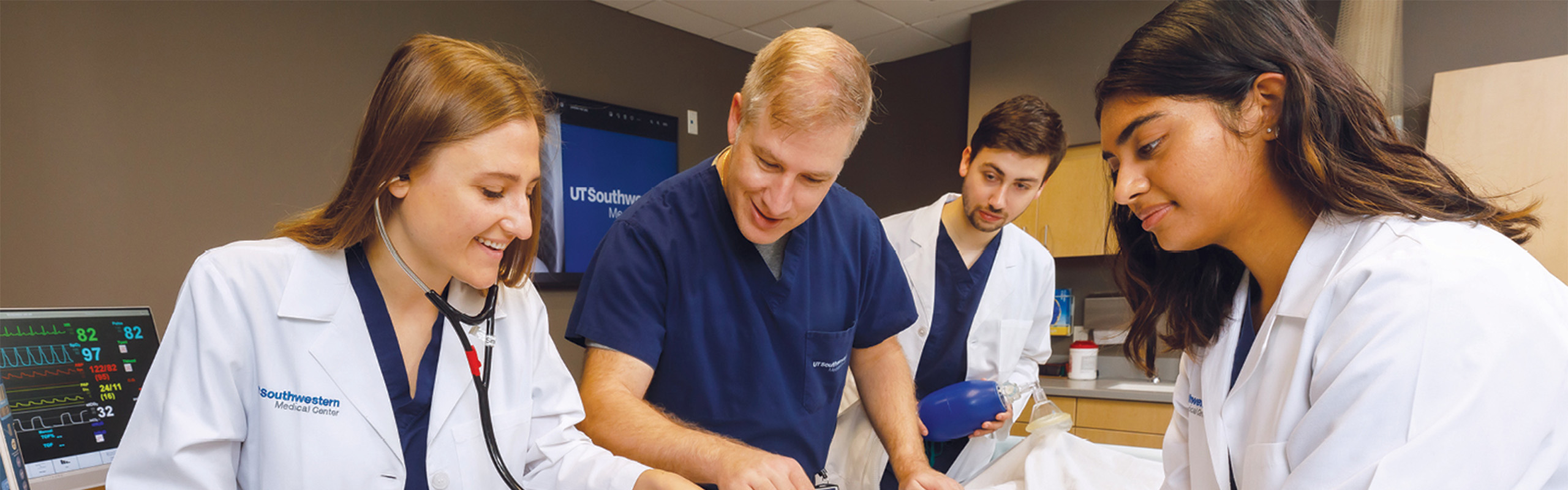A team of medical professionals